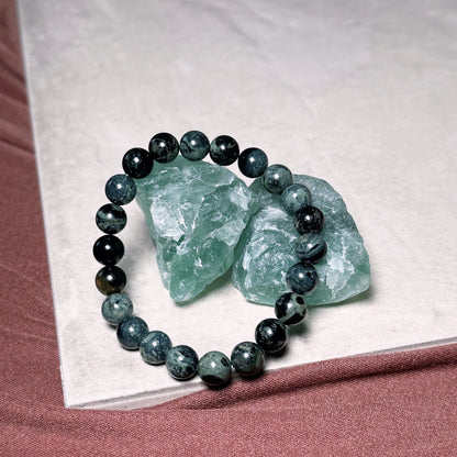 Natural Sparrow Stone 8mm Bracelet