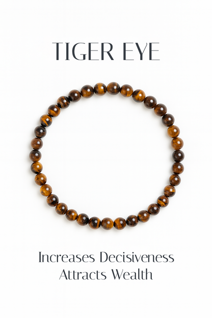 Tiger Eye 4mm Bracelet